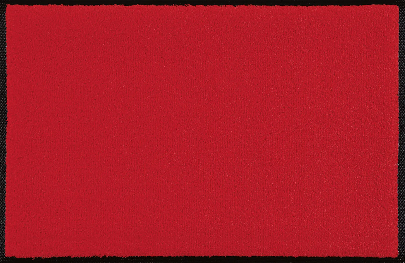 Fußmatte uni Scarlet, Wash & Dry Monocolour, 050 x 075 cm, Draufsicht
