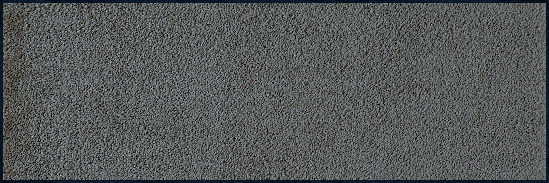 Fußmatte uni Smokey Mount, Wash & Dry Monocolour, 060 x 180 cm, Draufsicht