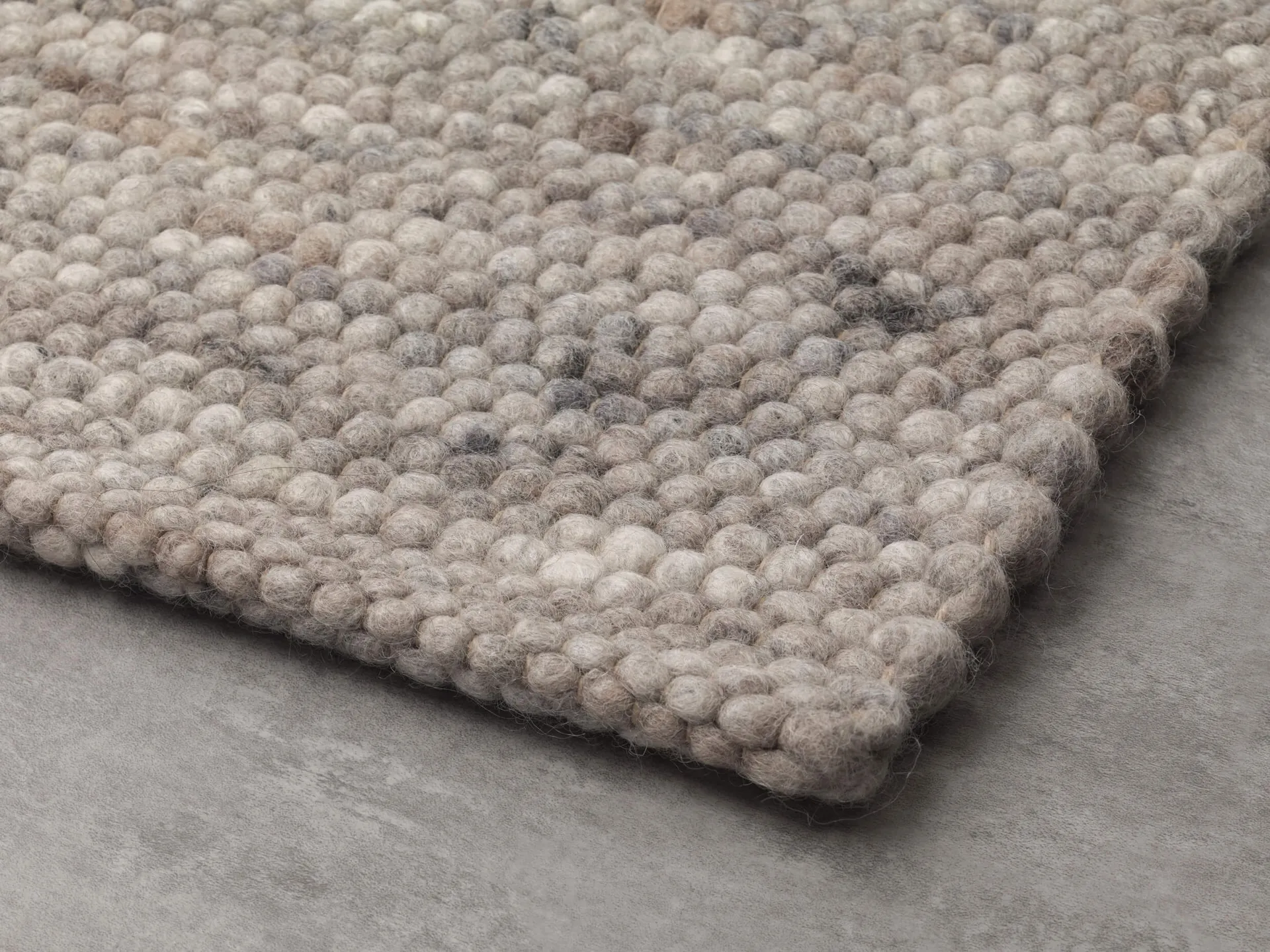Handwebteppich Salsa Base, Paulig since 1750, Farbe 136, Detailansicht