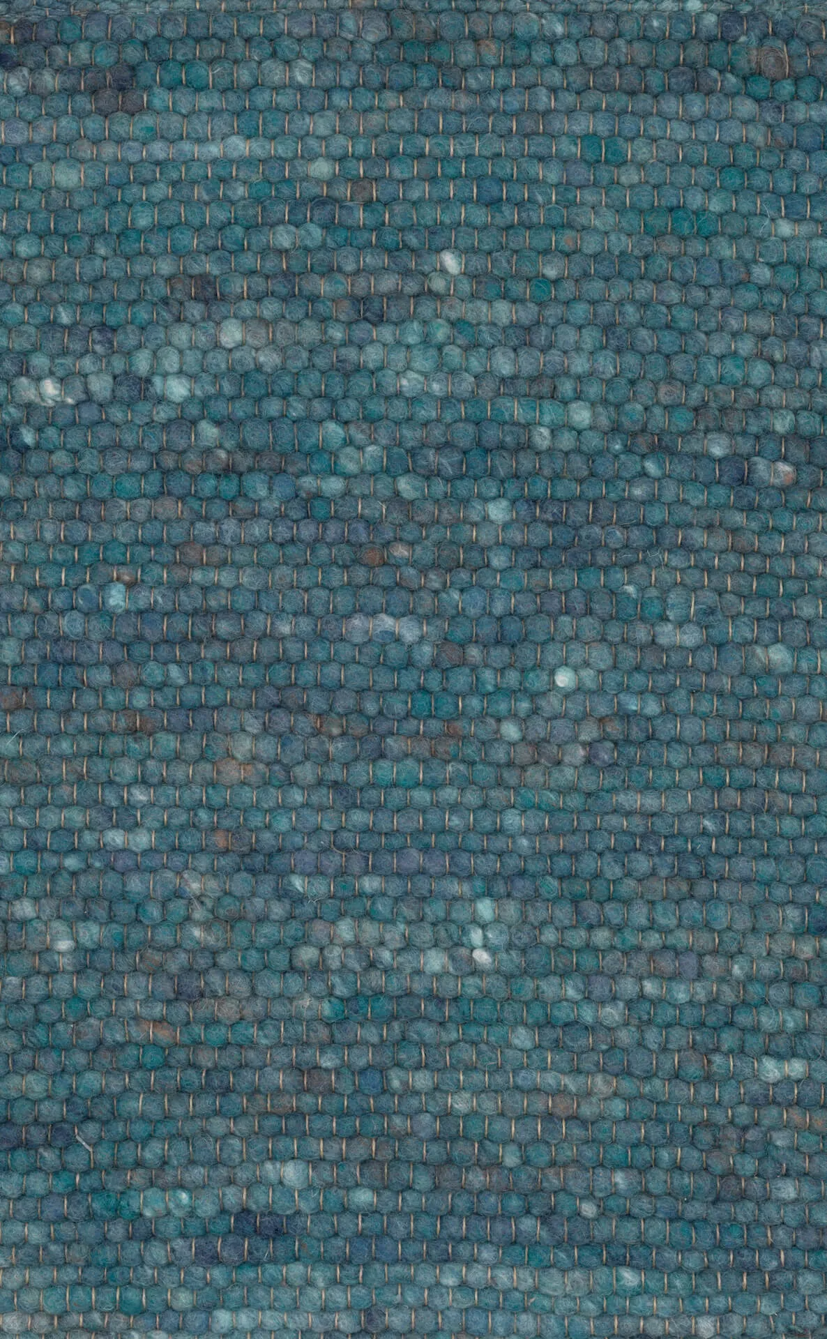 Handwebteppich Salsa Base, Paulig since 1750, Farbe 145, Draufsicht