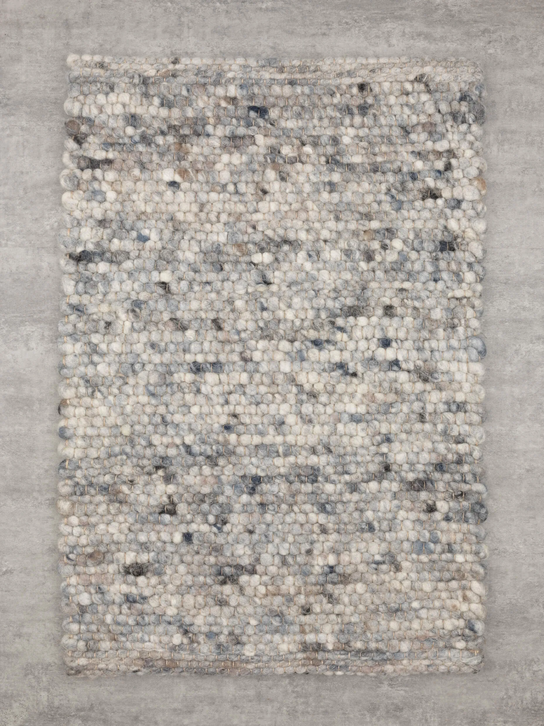 Handwebteppich Salsa Base, Paulig since 1750, Farbe 476, Draufsicht