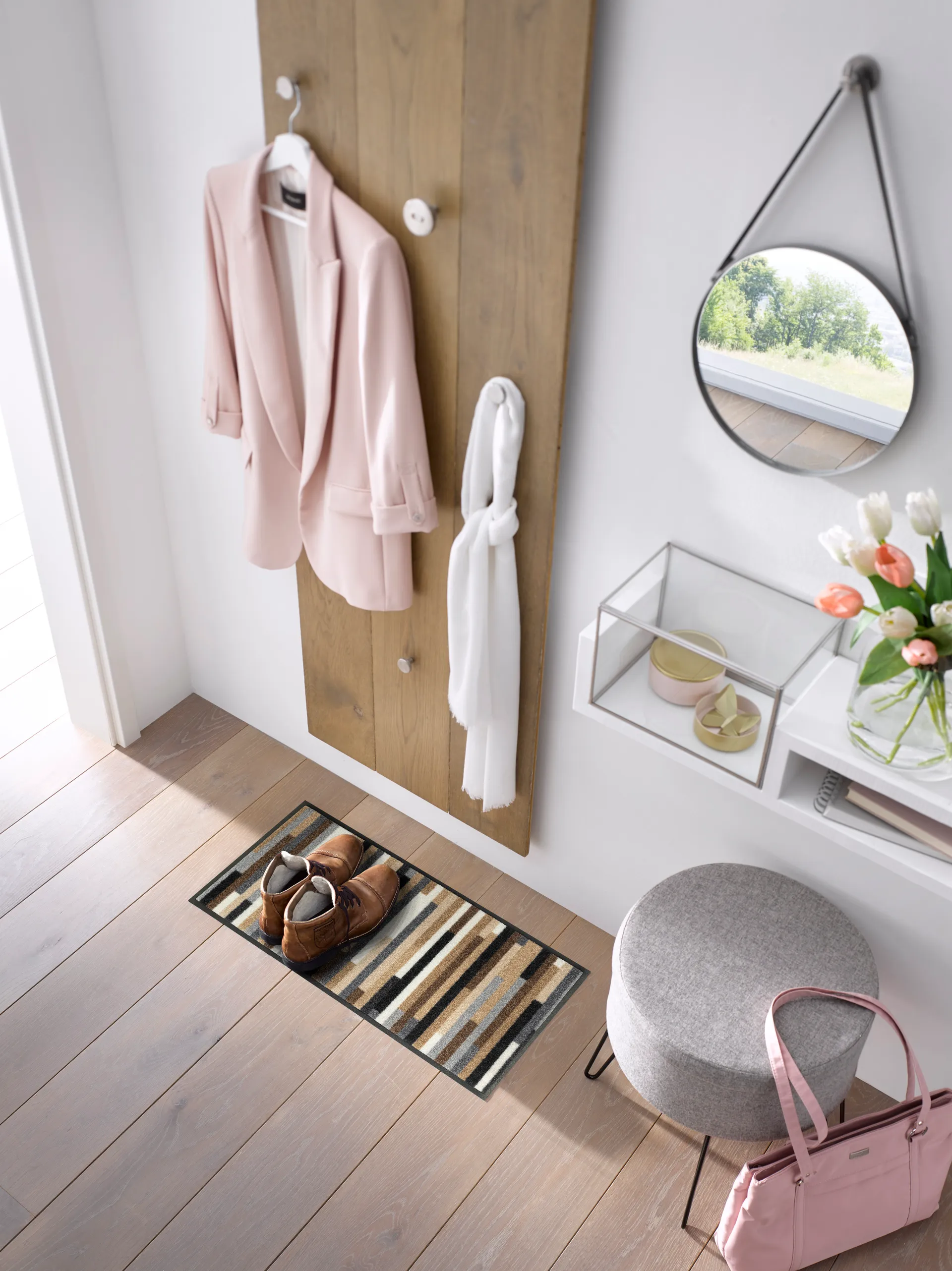 Fußmatte Mikado Stripes nature