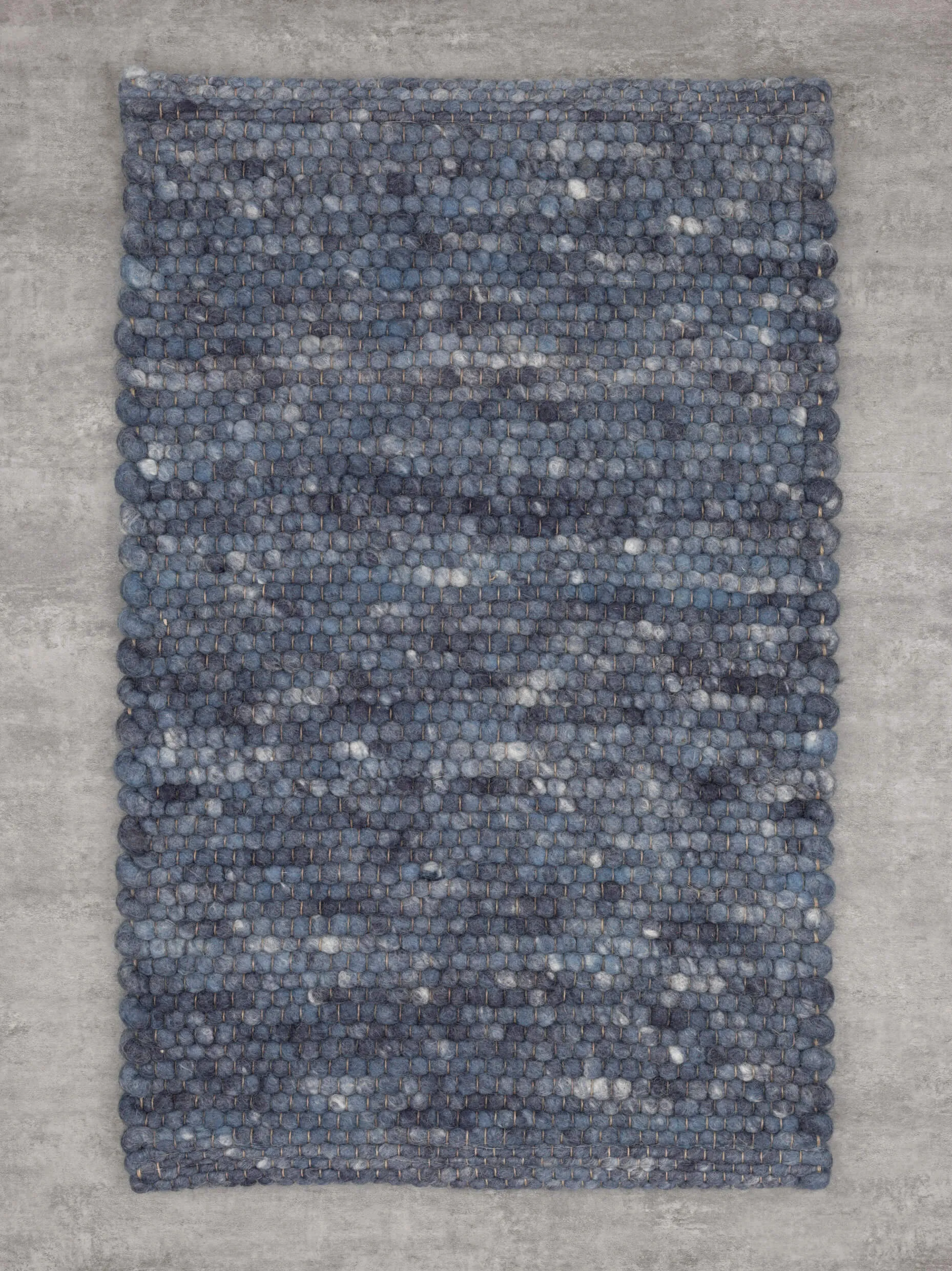 Handwebteppich Salsa Base, Paulig since 1750, Farbe 155, Draufsicht
