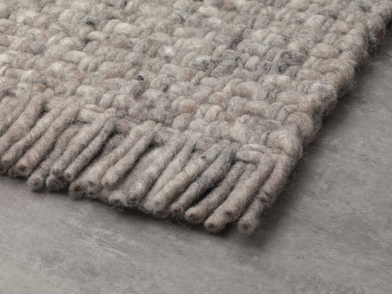 Handwebteppich Salsa Tonga, Paulig since 1750, Farbe 136, Detailansicht