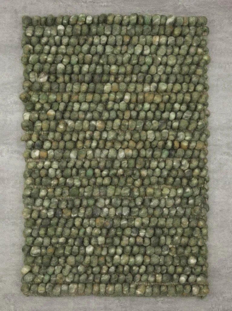 Handwebteppich Salsa Rock, Paulig since 1750, Farbe 444, Draufsicht