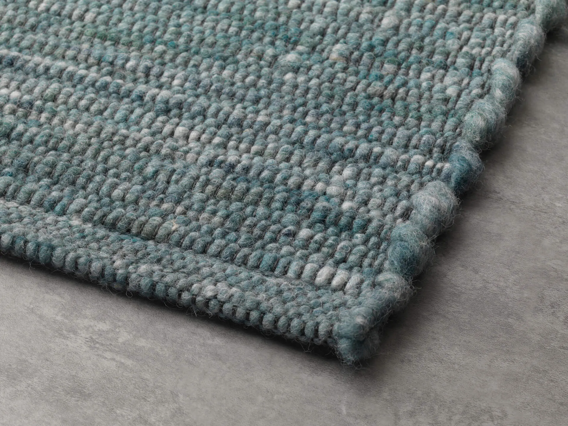 Handwebteppich Beat Tamoure, Paulig since 1750, Farbe 445, Detailansicht