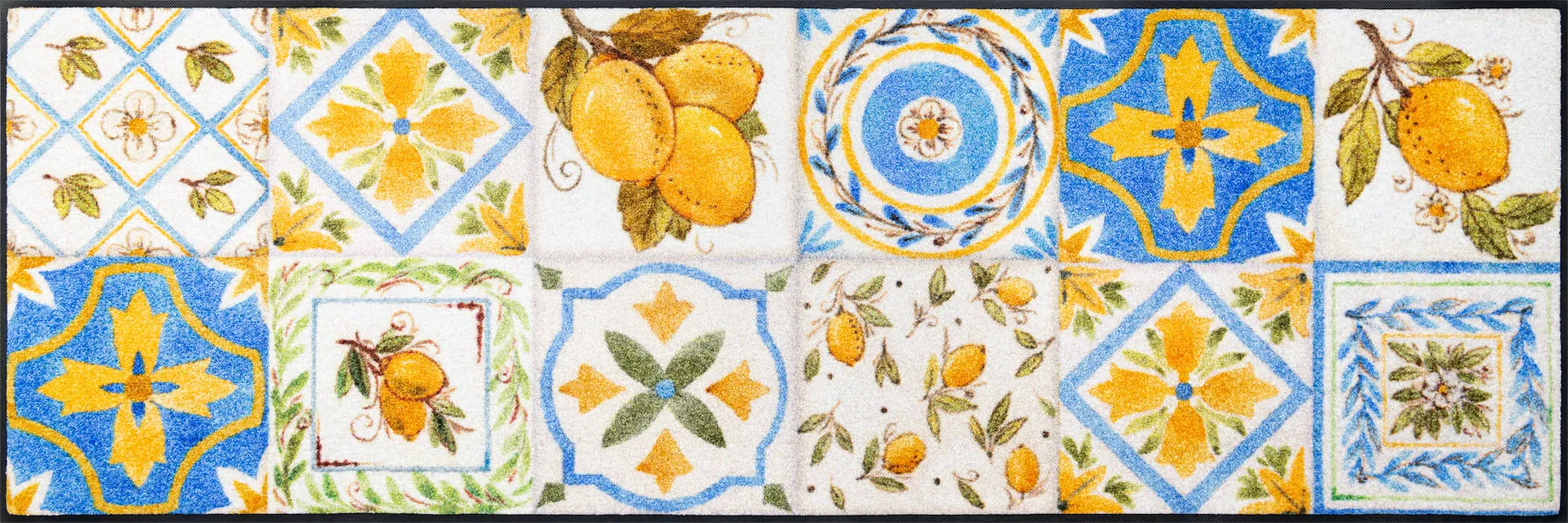 Küchenmatte Limoni, neuer Küchenläufer wash & dry, 60 x 180 cm, Draufsicht