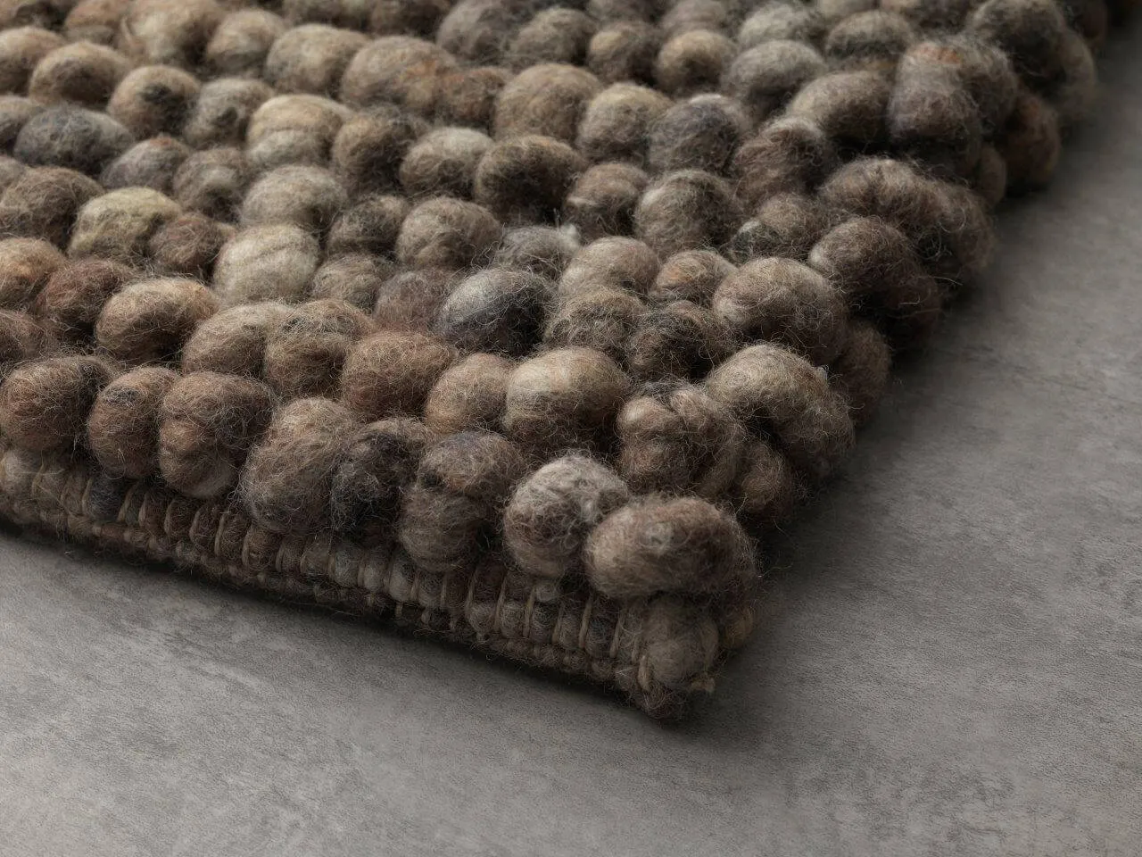 Handwebteppich Salsa Rock, Paulig since 1750, Farbe 468, Detailansicht