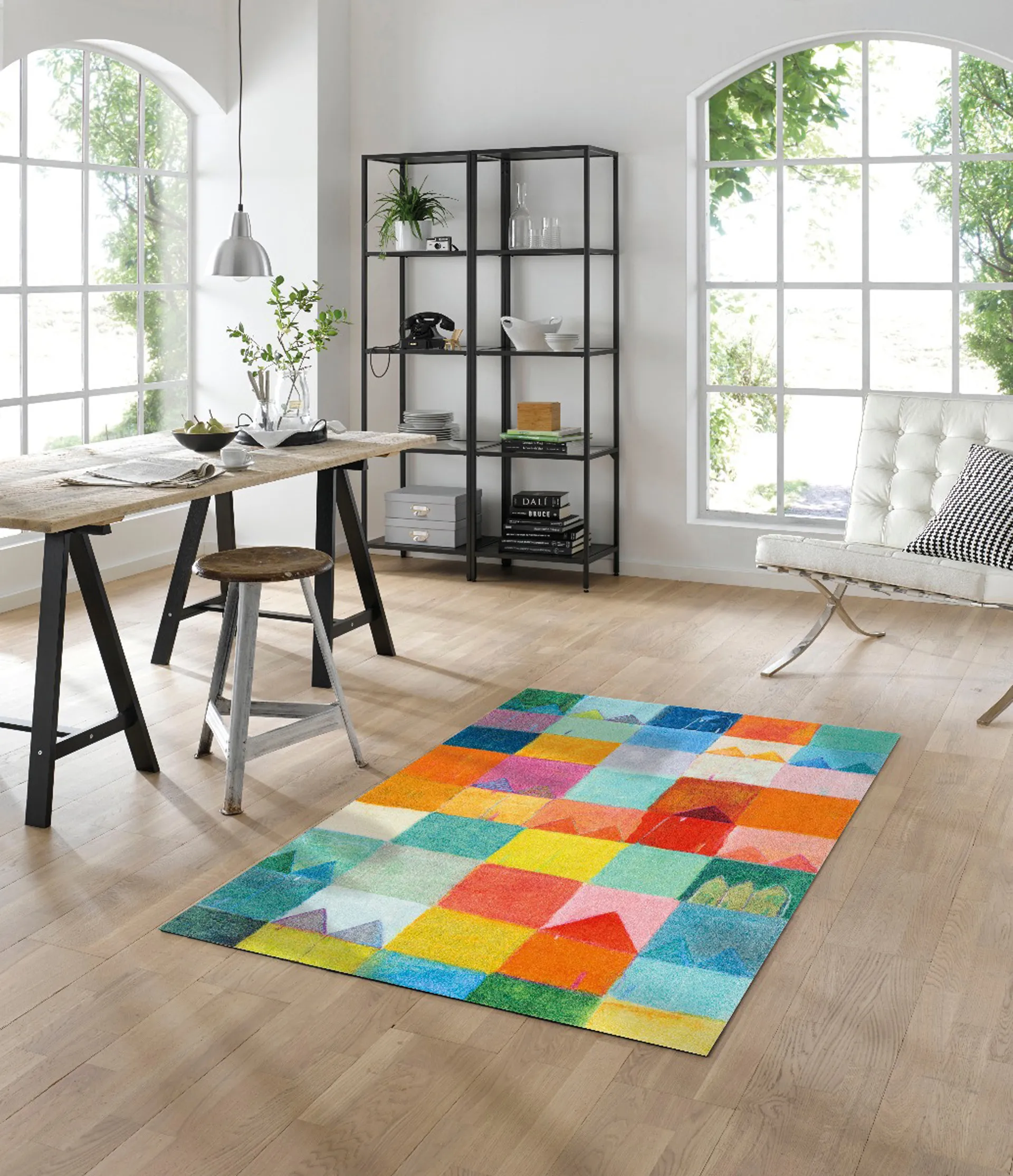 Fußmatte Sonnenstadt, randlos