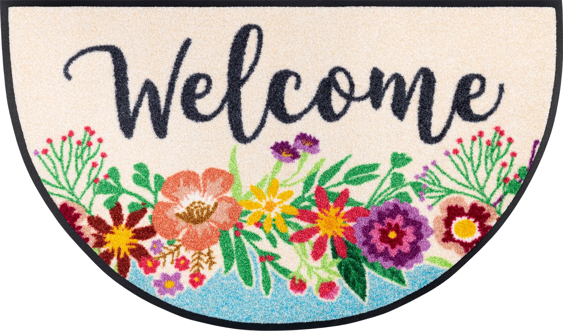 Round Welcome Blooming
