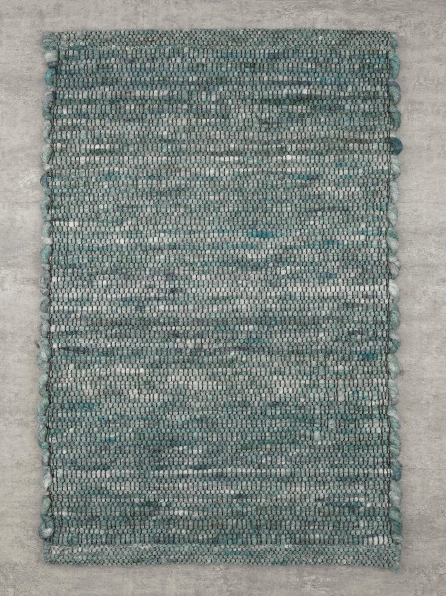 Handwebteppich Beat Tamoure, Paulig since 1750, Farbe 445, Draufsicht