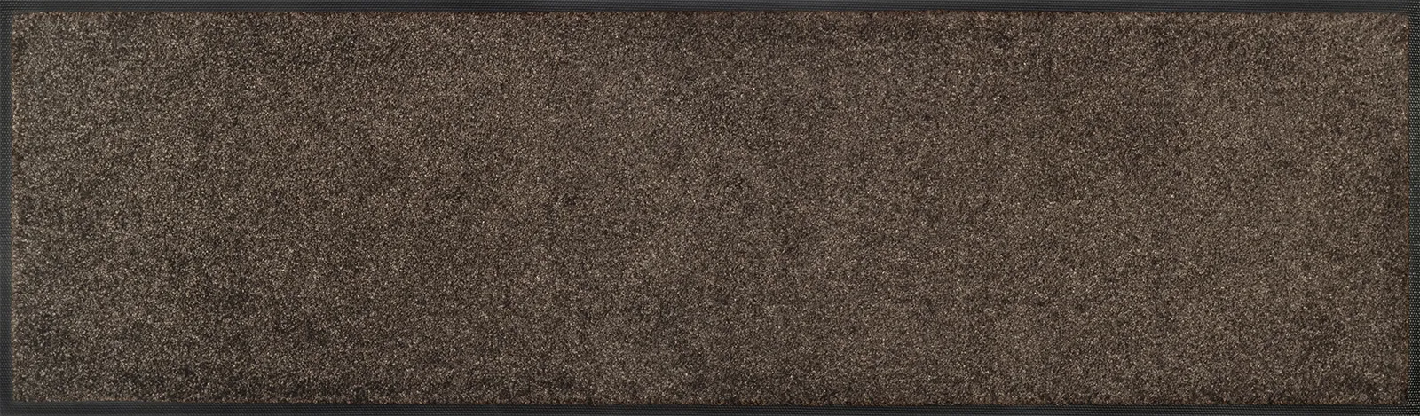 Fußmatte uni TC_Brown, Wash & Dry Trend Colour, 35 x 120 cm, Draufsicht