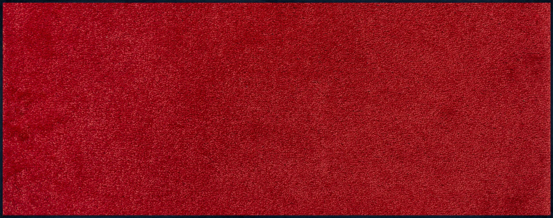 Fußmatte uni Regal Red, Wash & Dry Monocolour, 075 x 190 cm, Draufsicht