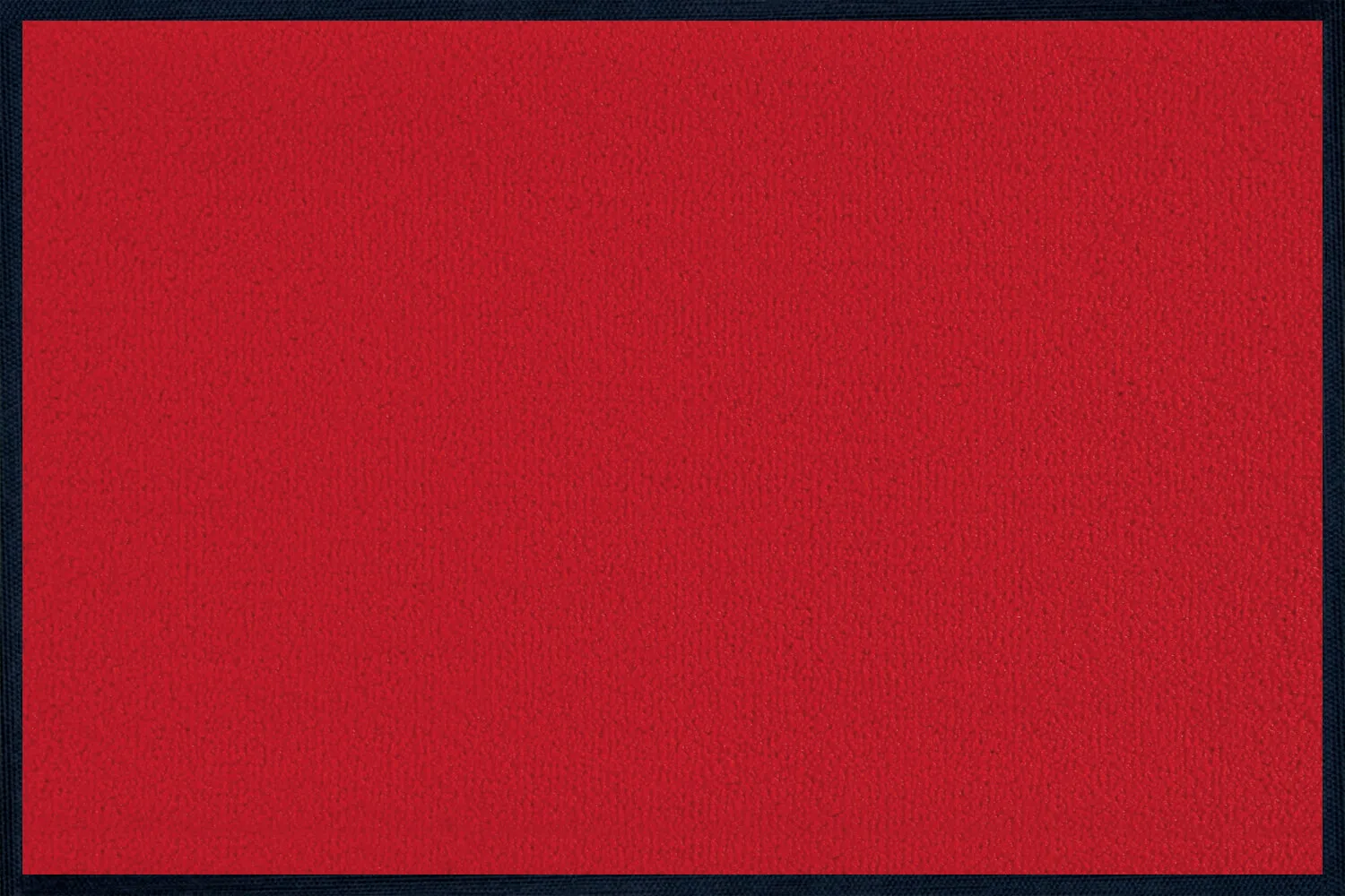 Fußmatte uni Scarlet, Wash & Dry Monocolour, 040 x 060 cm, Draufsicht