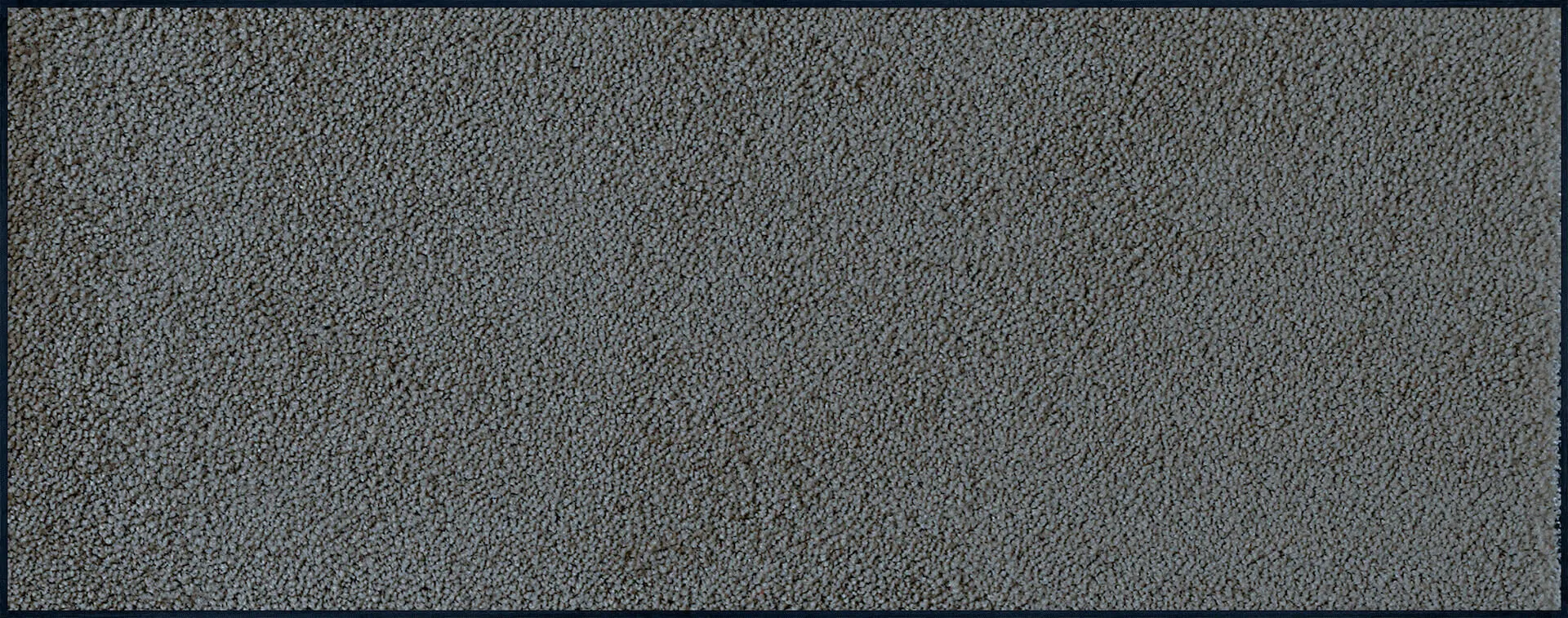 Fußmatte uni Smokey Mount, Wash & Dry Monocolour, 075 x 190 cm, Draufsicht