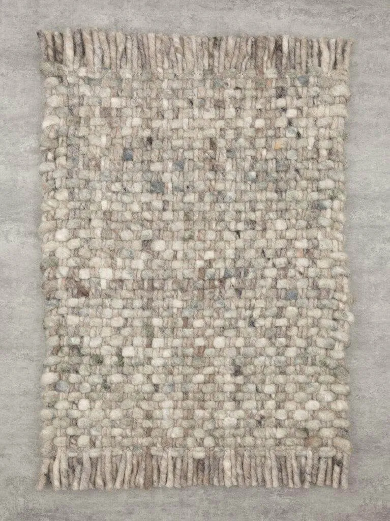 Handwebteppich Salsa Tonga, Paulig since 1750, Farbe 446, Draufsicht
