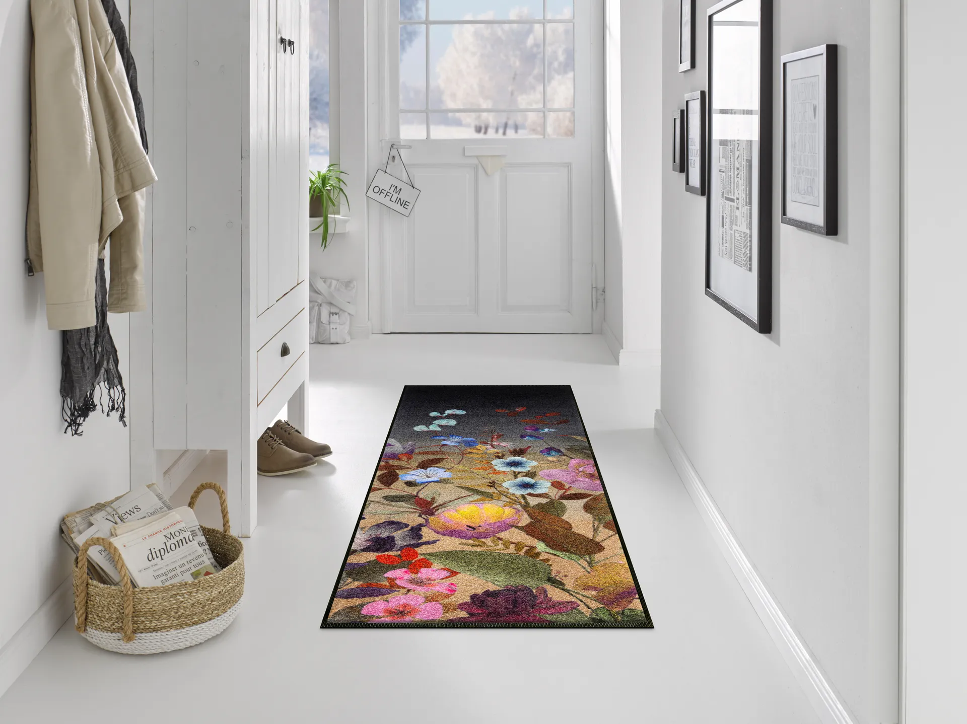 Fußmatte Midnight Blooms