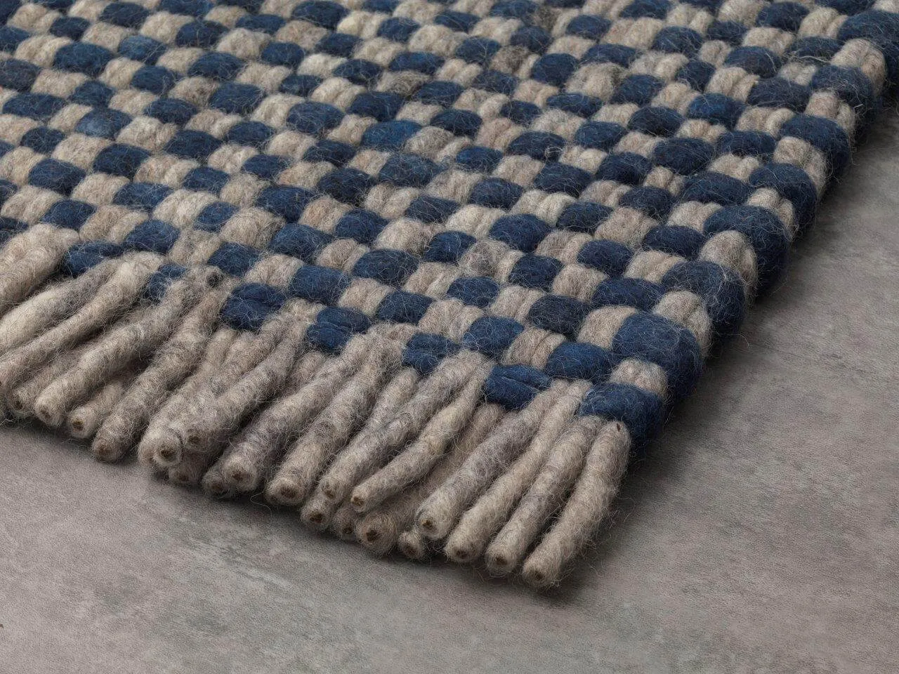 Handwebteppich Salsa Tonga, Paulig since 1750, Farbe 158, Detailansicht