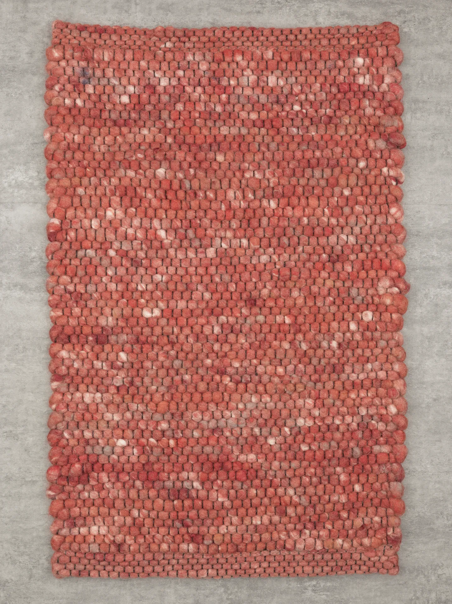 Handwebteppich Beat Base, Paulig since 1750, Farbe 113, Draufsicht