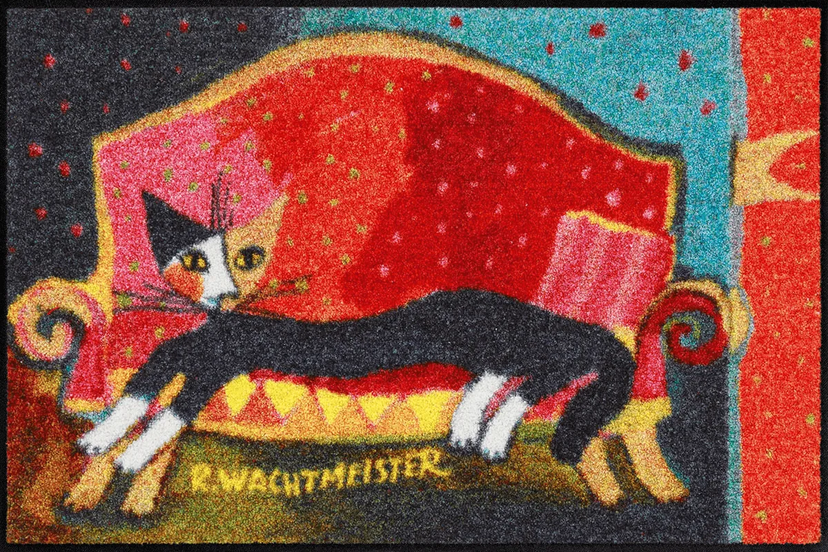 Fußmatte Resting Place, Rosina Wachtmeister Lifestyle, 050 x 075 cm, Draufsicht