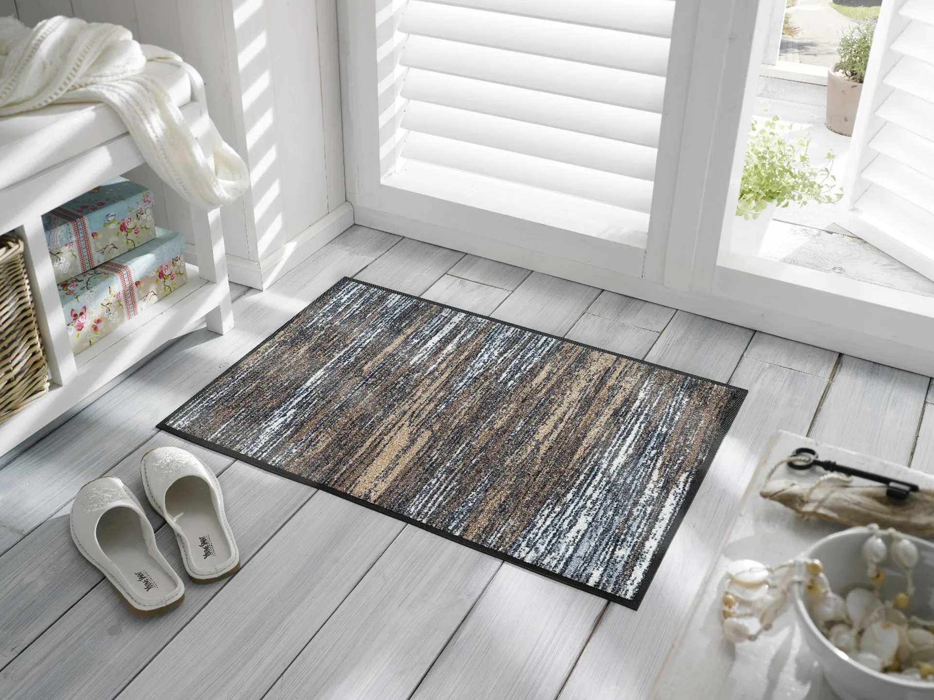 Fußmatte Scratchy beige