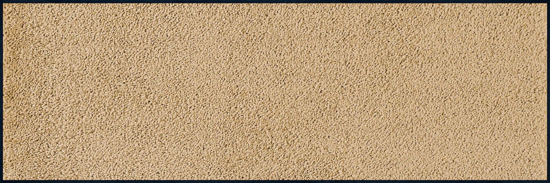 Fußmatte uni Sahara, Wash & Dry Monocolour, 060 x 180 cm, Draufsicht