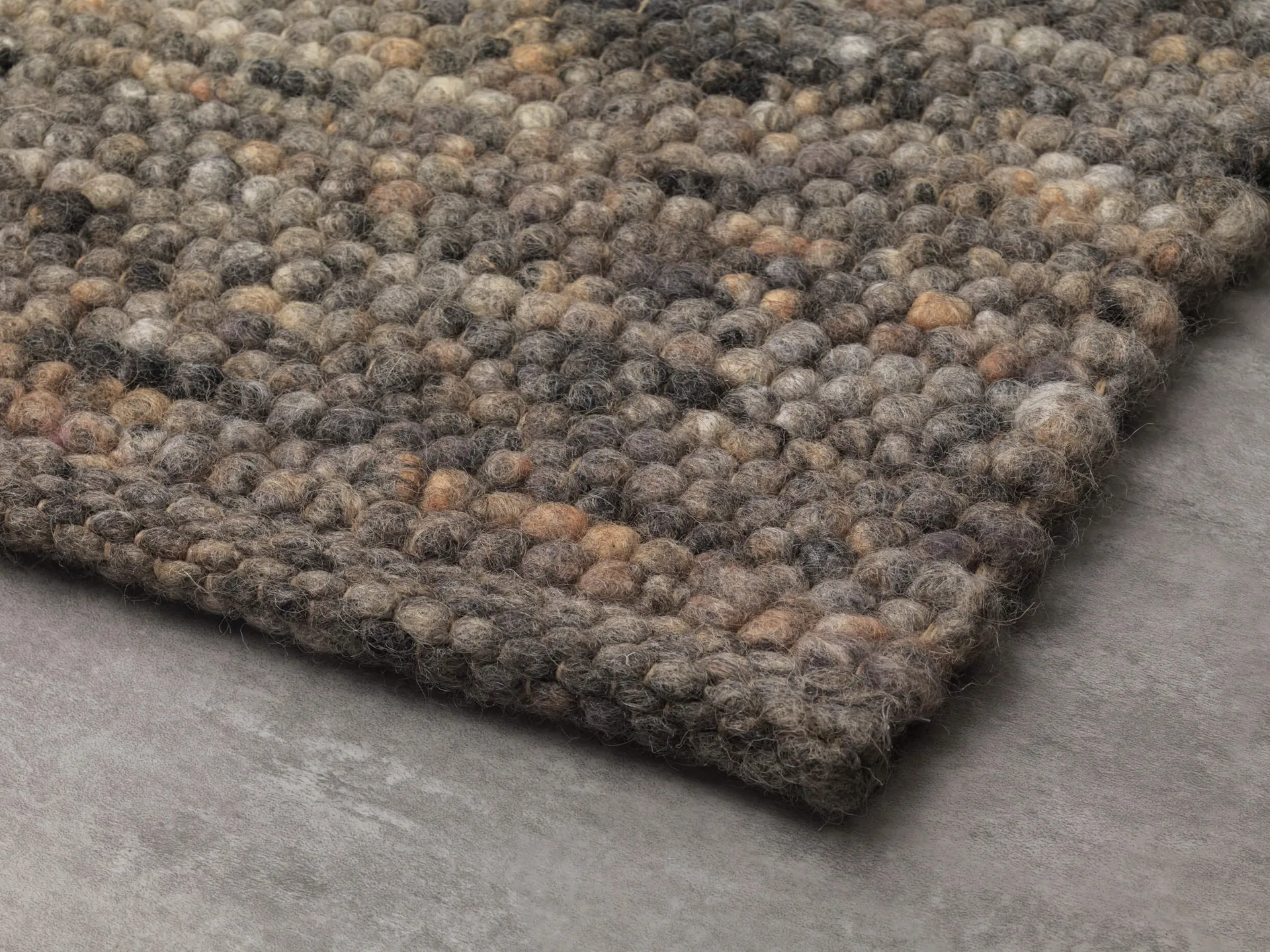 Handwebteppich Salsa Base, Paulig since 1750, Farbe 38, Detailansicht