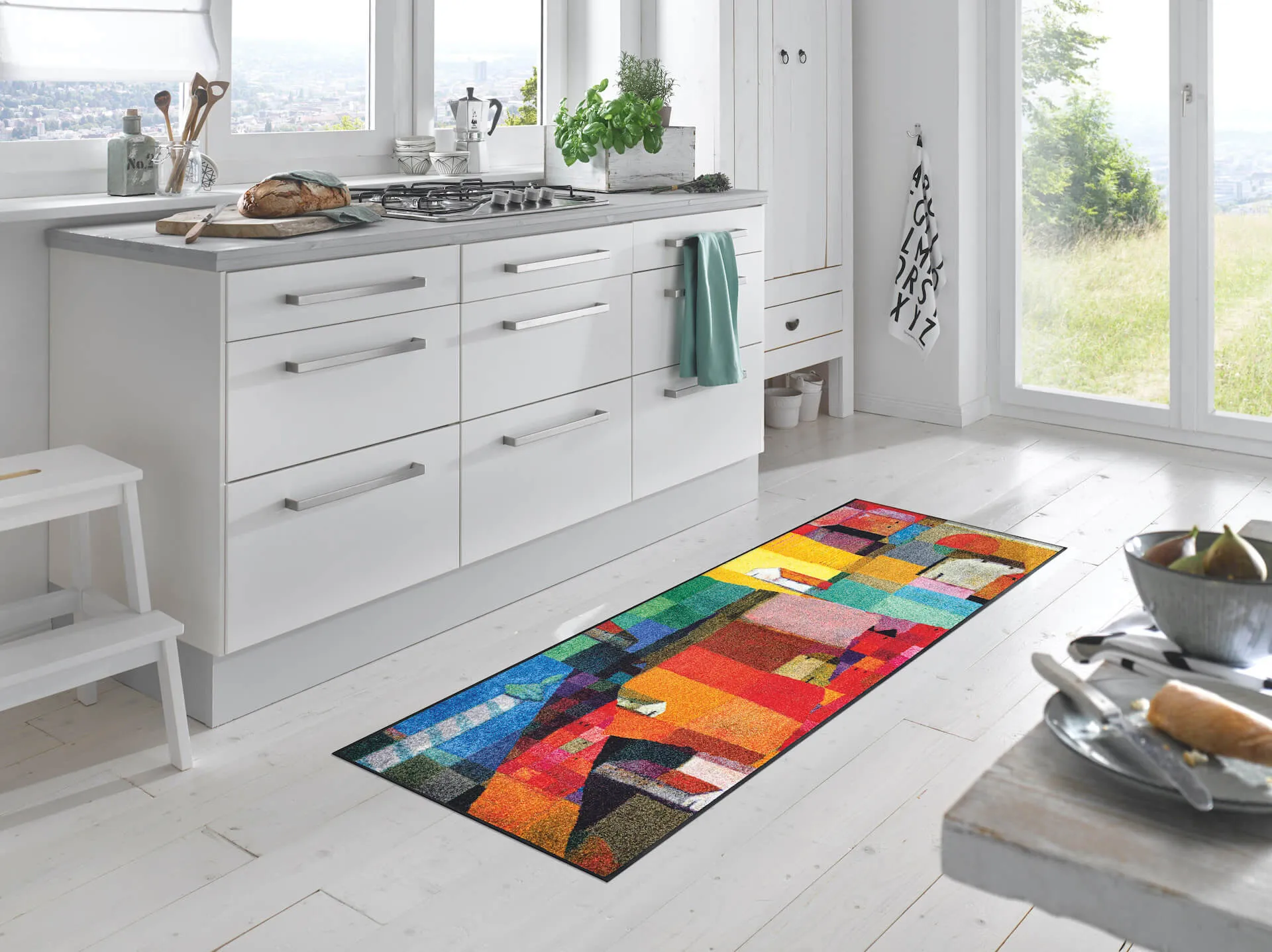 Sauberlaufmatte Venetien, Wash & Dry Special Art, 60 x 180 cm, Interieurbild Küche