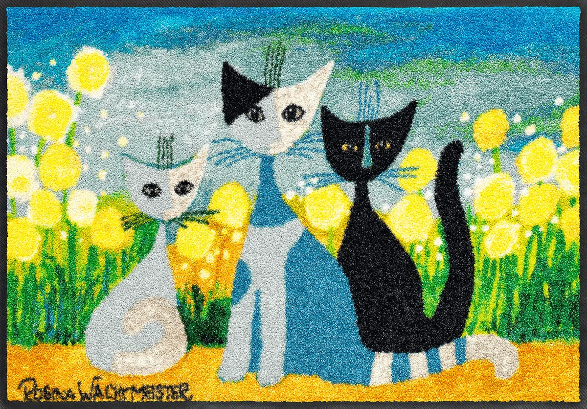 Fußmatte Springtime, Rosina Wachtmeister Collection, 050 x 075 cm, Draufsicht