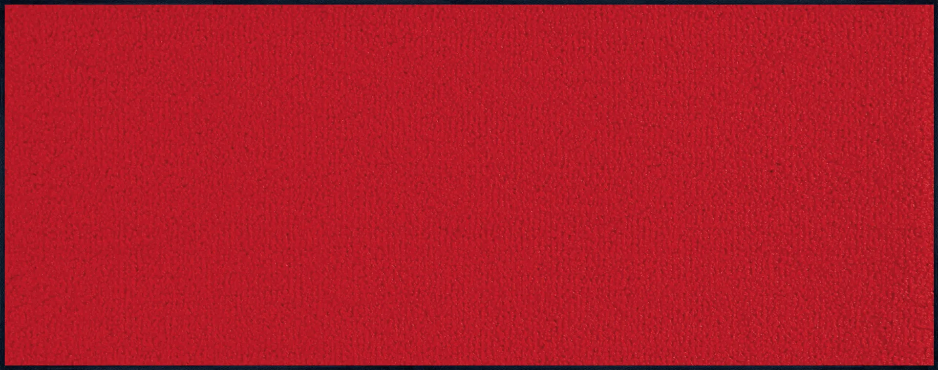 Fußmatte uni Scarlet, Wash & Dry Monocolour, 075 x 190 cm, Draufsicht