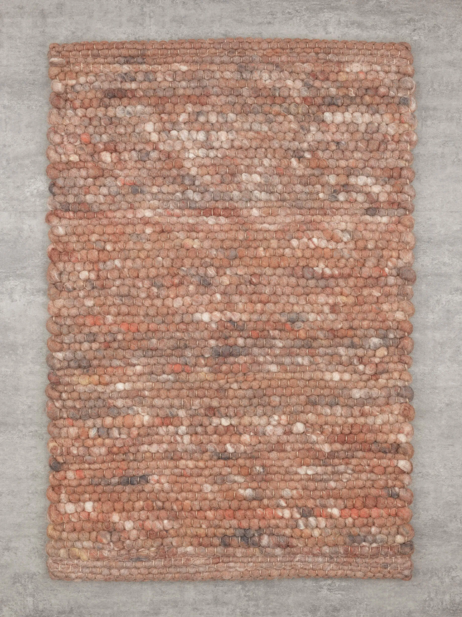 Handwebteppich Salsa Base, Paulig since 1750, Farbe 426, Draufsicht