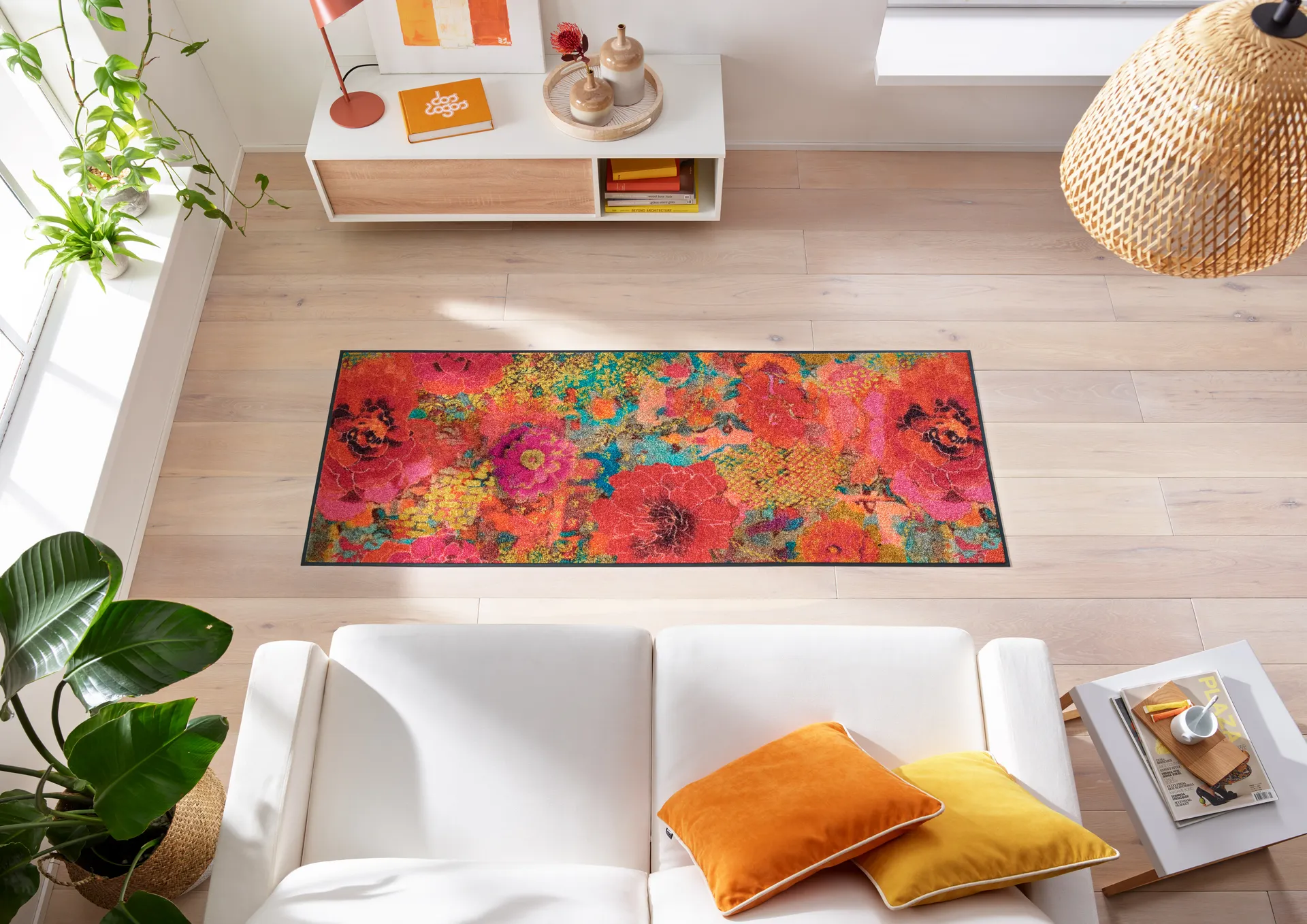 Fußmatte Flowerchains