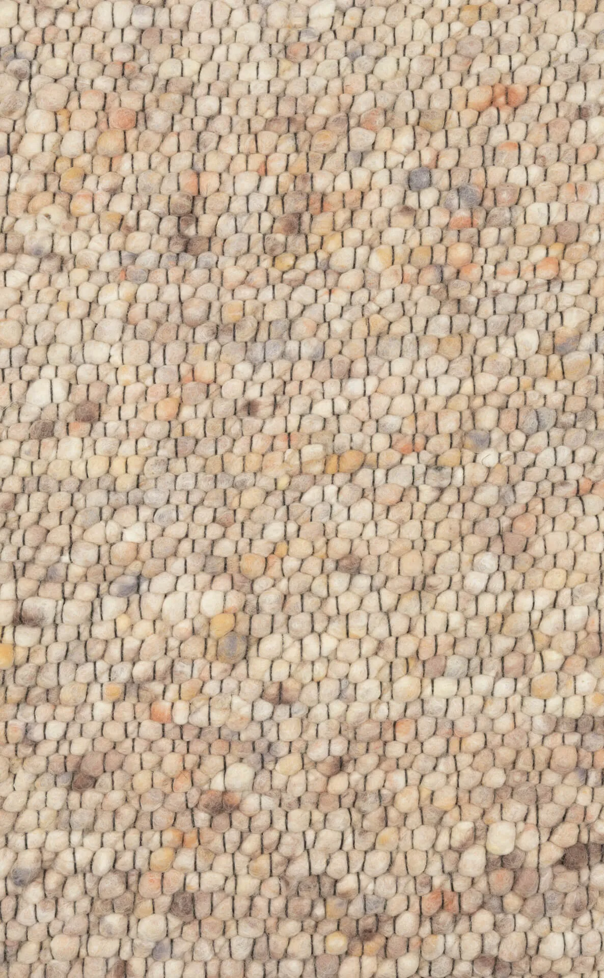 Handwebteppich Beat Swing, Paulig since 1750, Farbe 178, Draufsicht