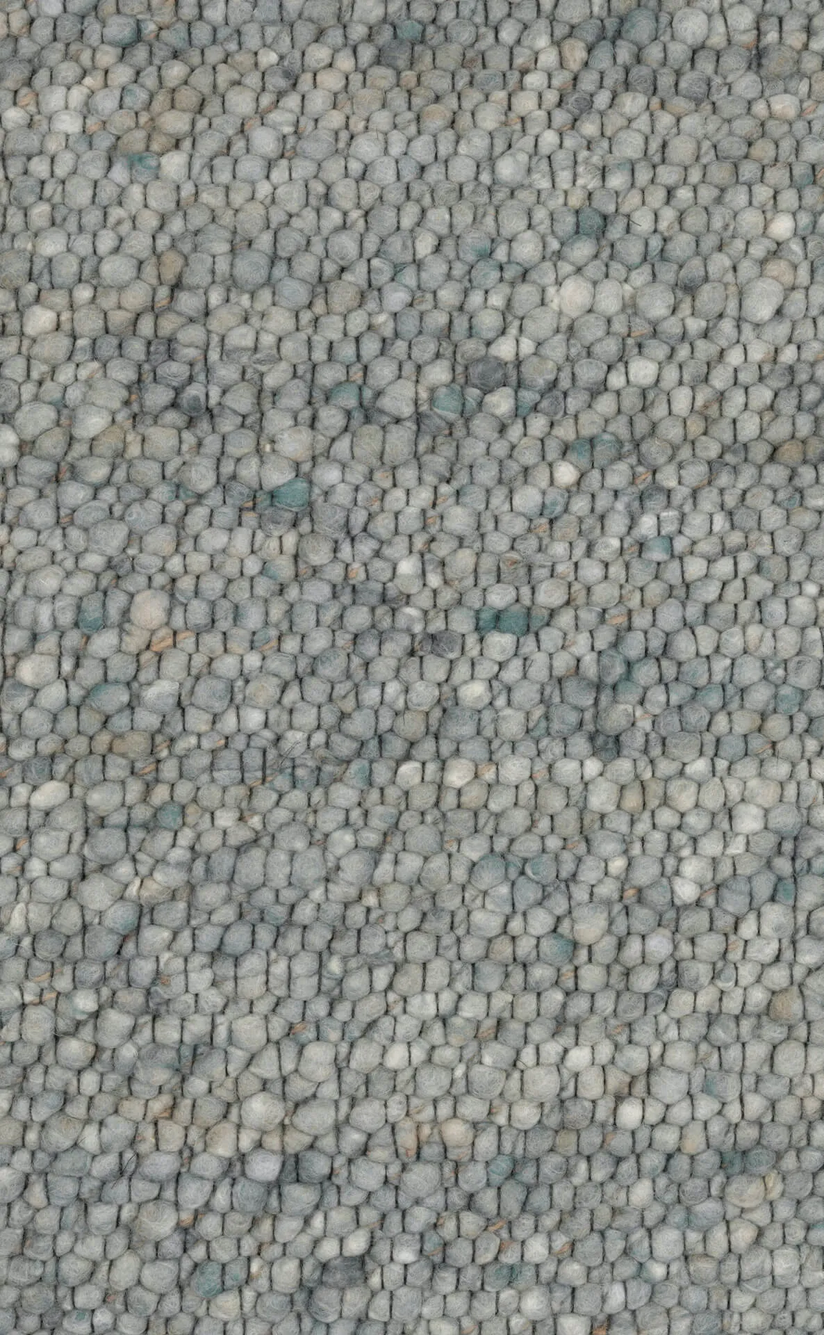 Handwebteppich Beat Swing, Paulig since 1750, Farbe 343, Draufsicht