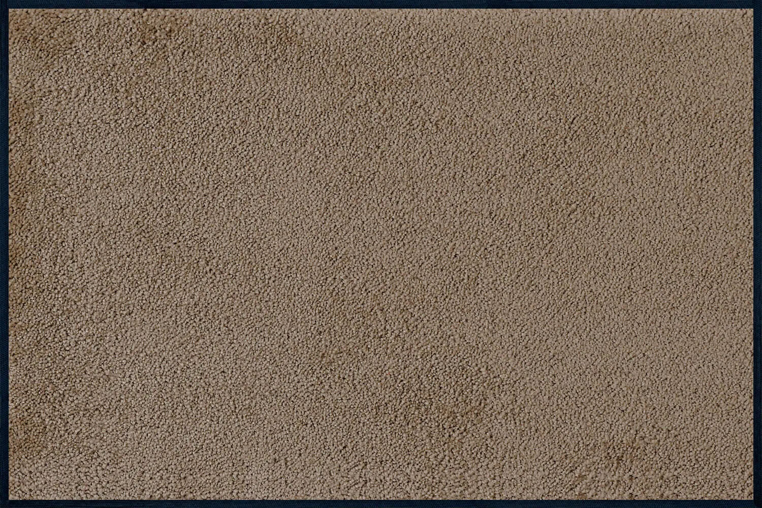 Fußmatte uni Taupe, Wash & Dry einfarbig, 060 x 090 cm, Draufsicht