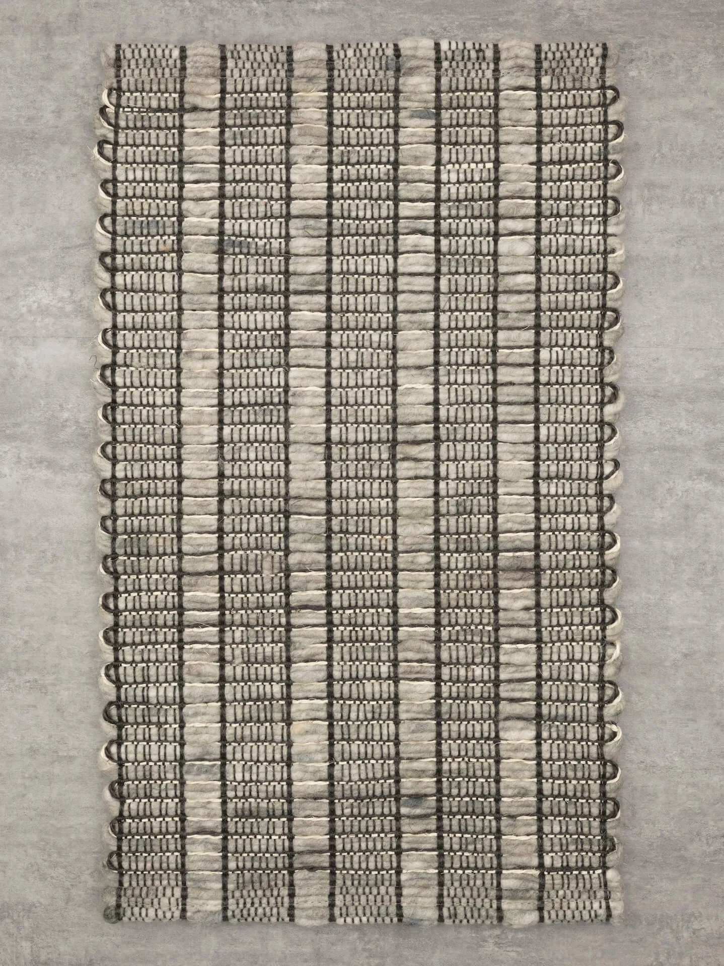 Handwebteppich Beat Fox Paulig since 1750, Farbe 446, Draufsicht