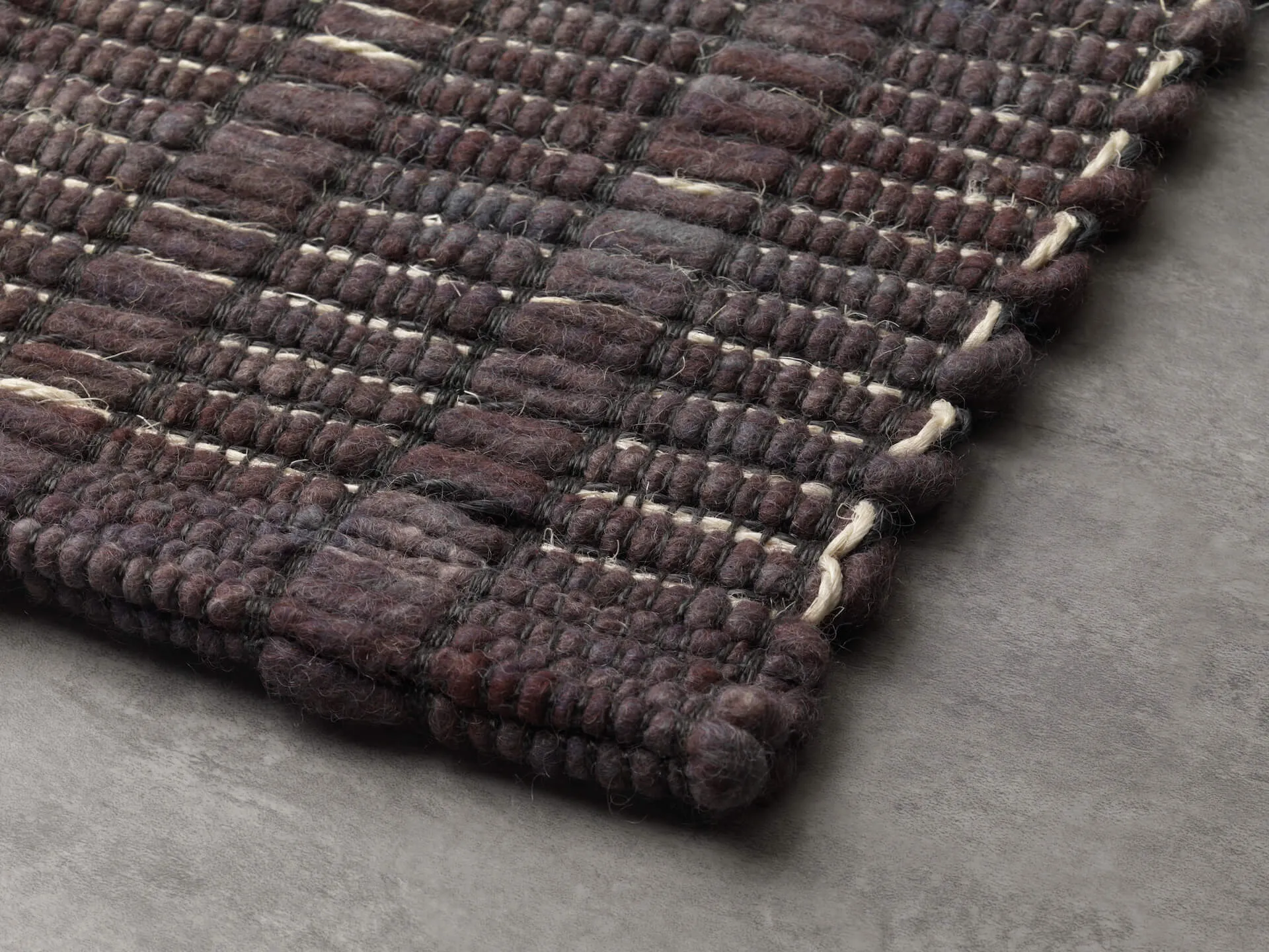 Handwebteppich Beat Fox Paulig since 1750, Farbe 499, Detailansicht