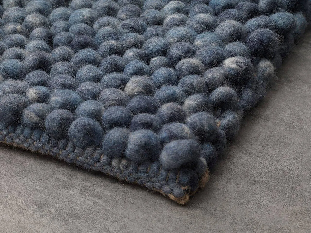 Handwebteppich Salsa Rock, Paulig since 1750, Farbe 155, Detailansicht