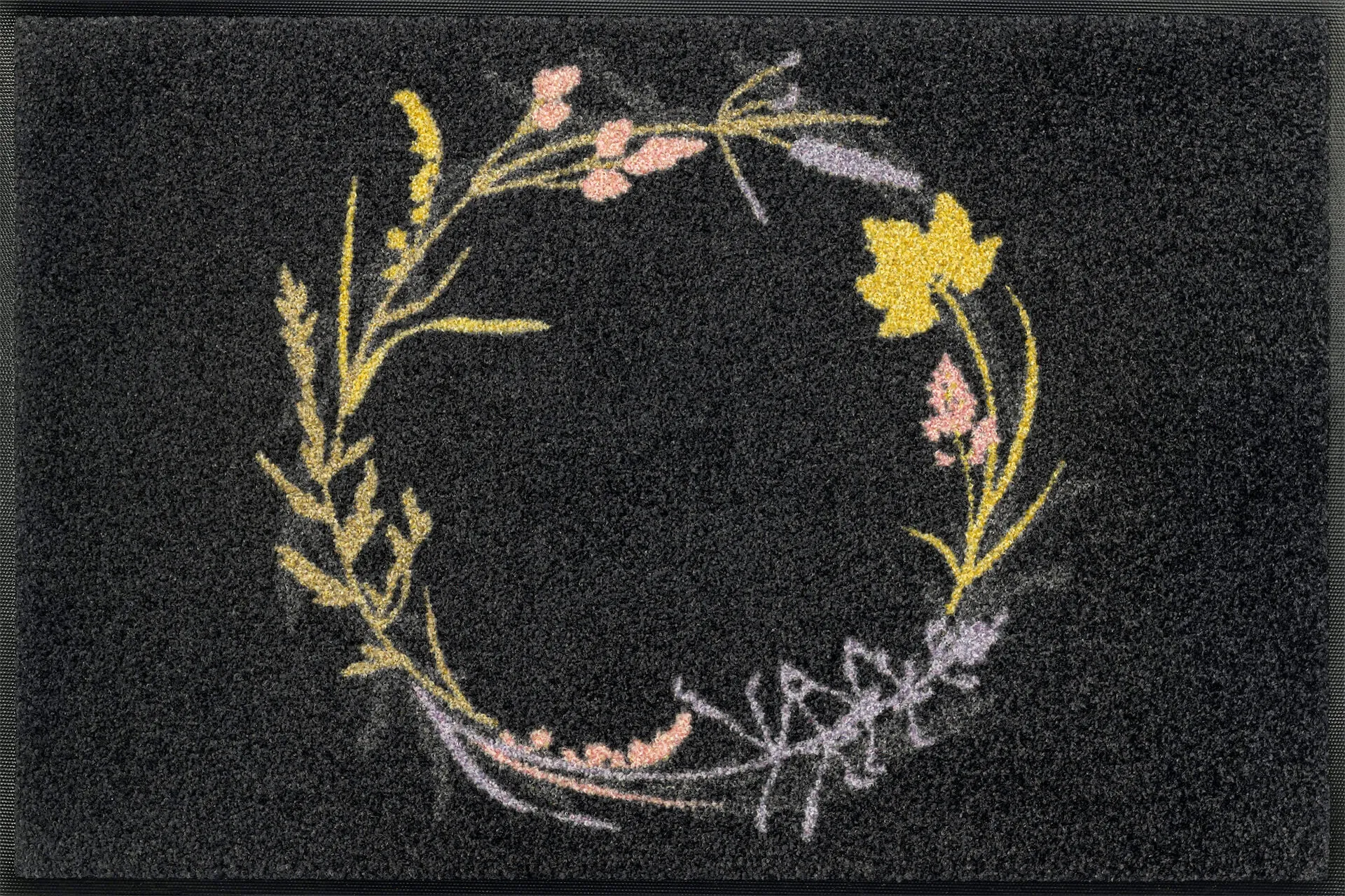 Fußmatte Nature Hoop, Wash & Dry Design, Enter & Exit,  050 x 075 cm, Draufsicht