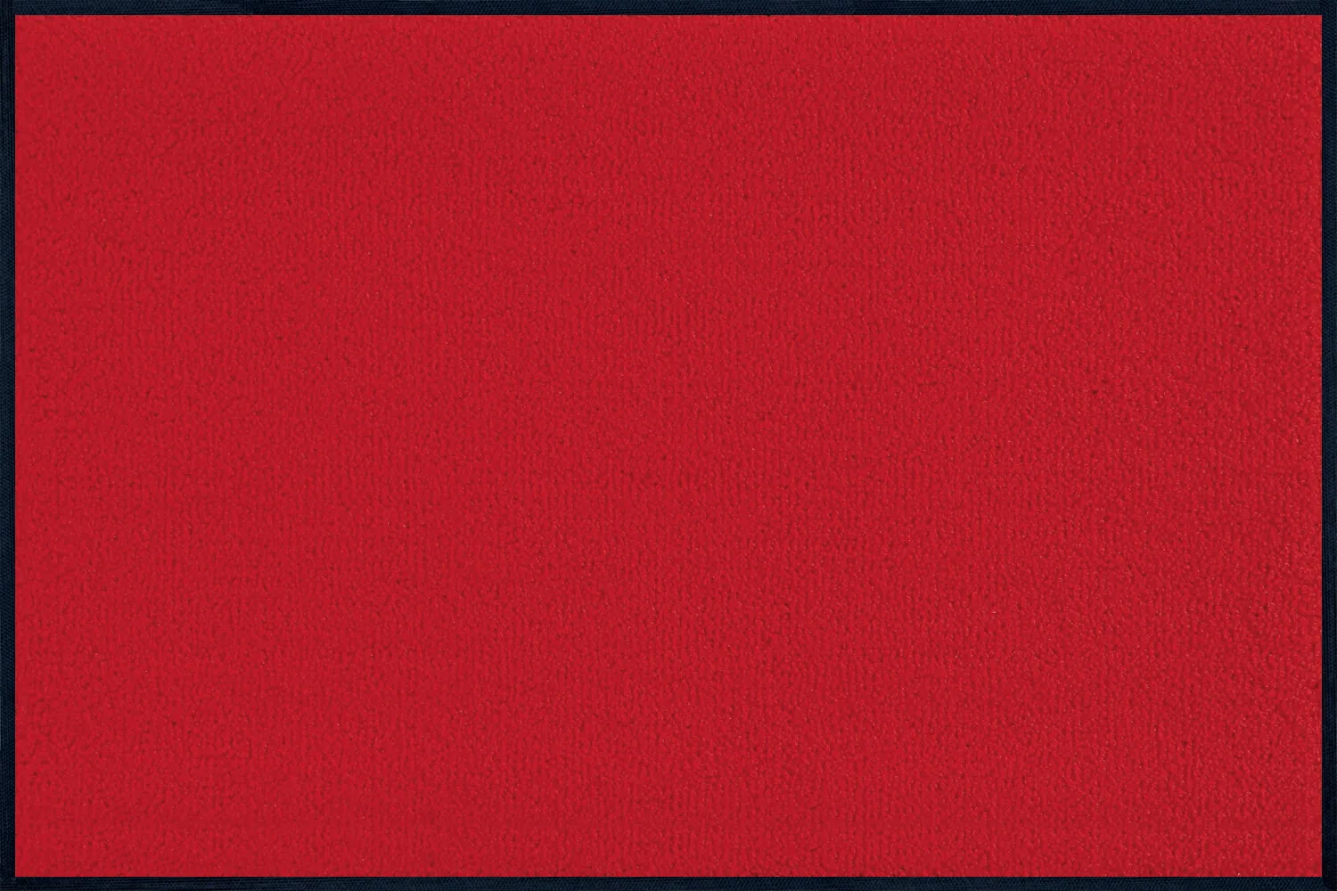 Fußmatte uni Scarlet, Wash & Dry Monocolour, 060 x 090 cm, Draufsicht