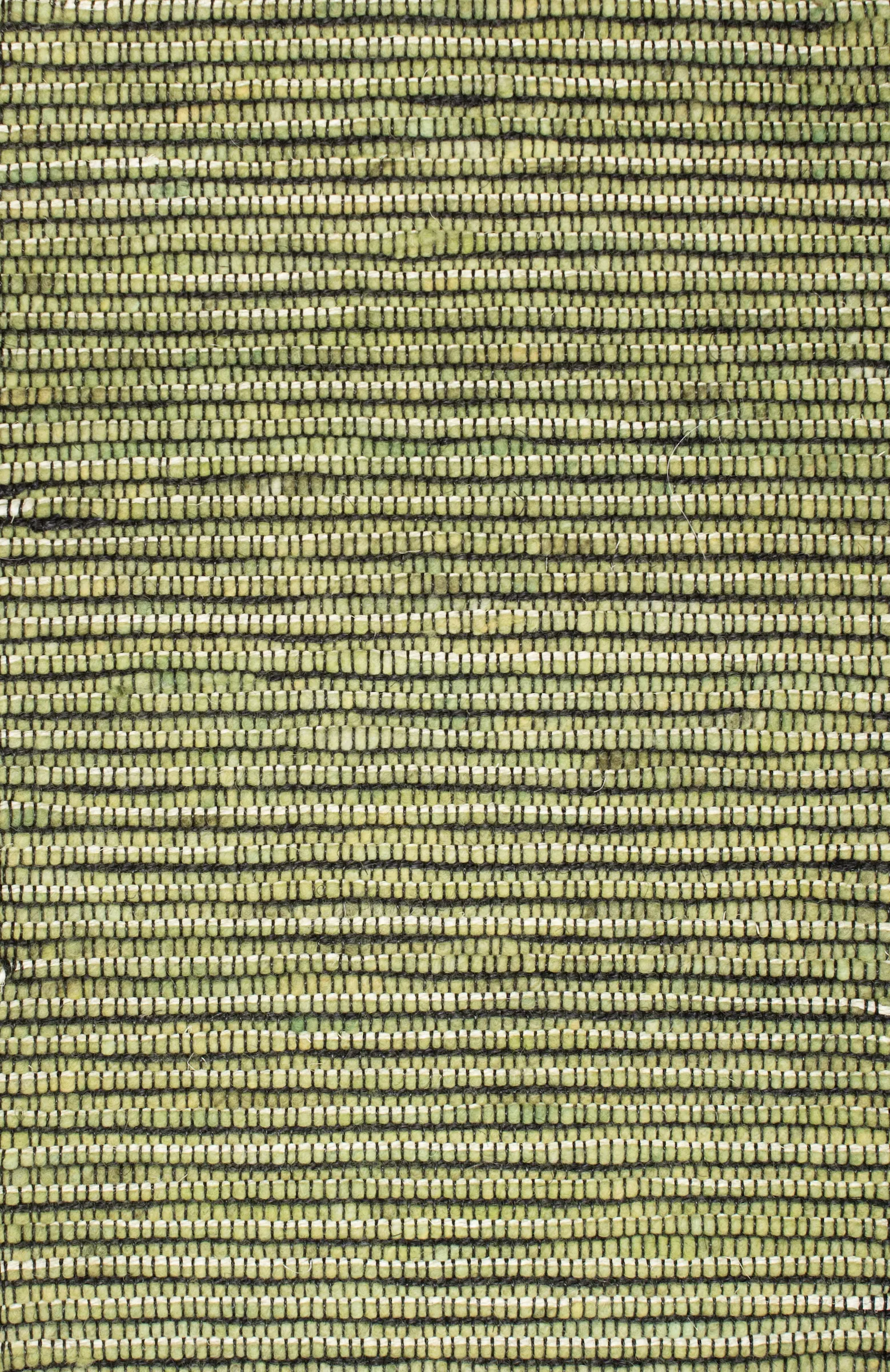 Handwebteppich Black Forest Kandel grün, 64% Schurwolle & 36% Sisal, Farbmuster