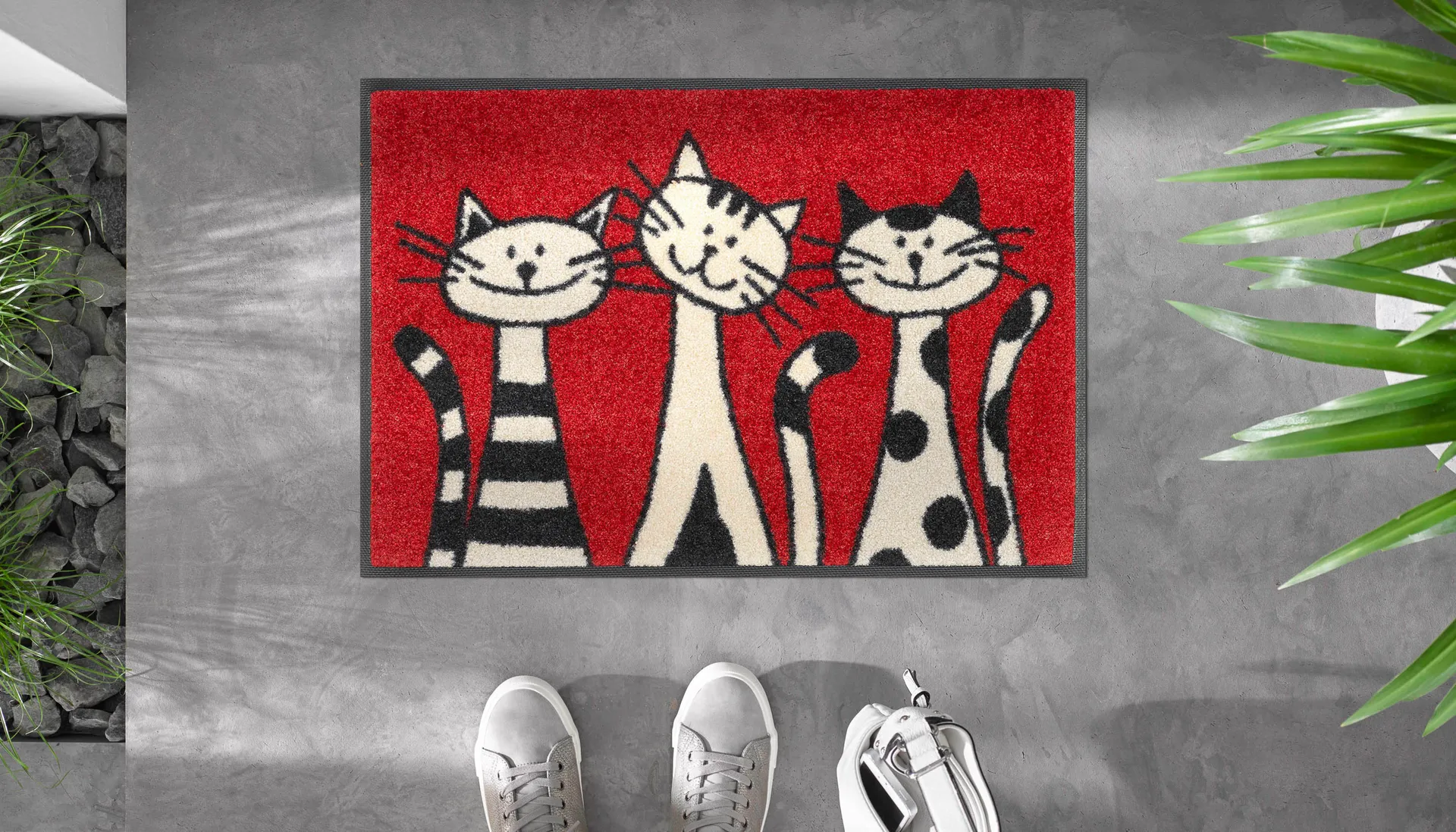 Fußmatte Three Cats
