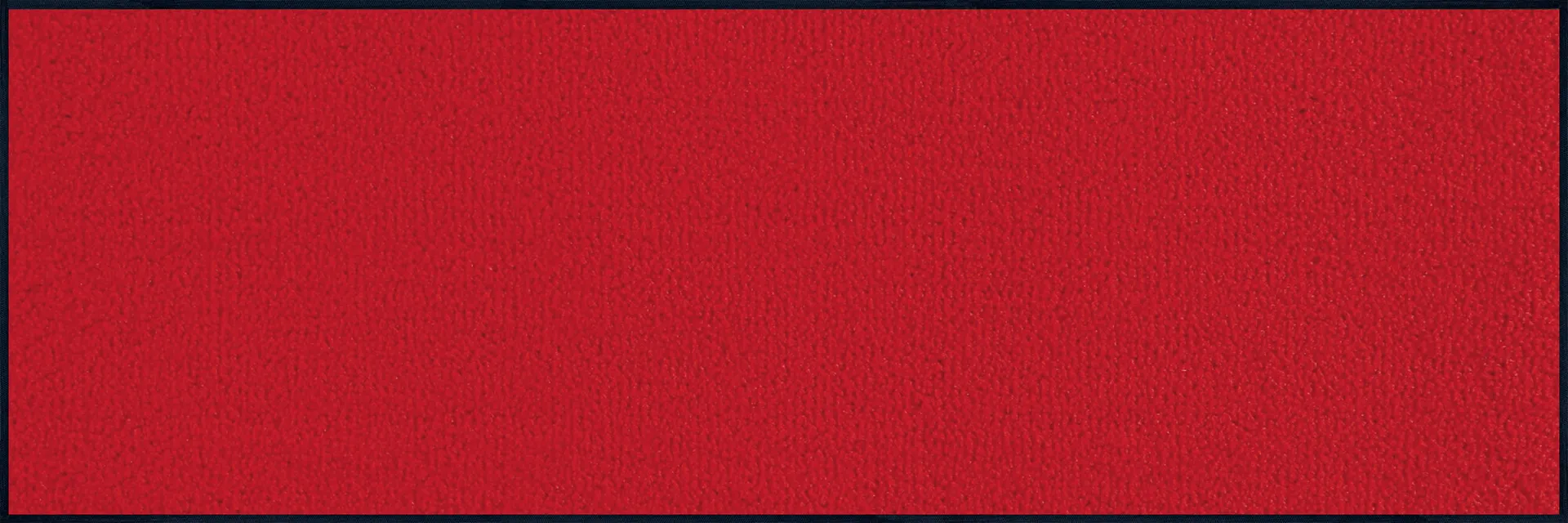 Fußmatte uni Scarlet, Wash & Dry Monocolour, 060 x 180 cm, Draufsicht