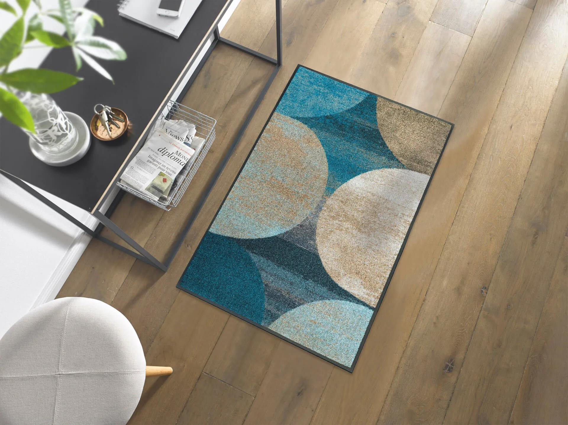Fußmatte Galaxia, Wash & Dry Design, 60 x 85 cm, Interieurbild