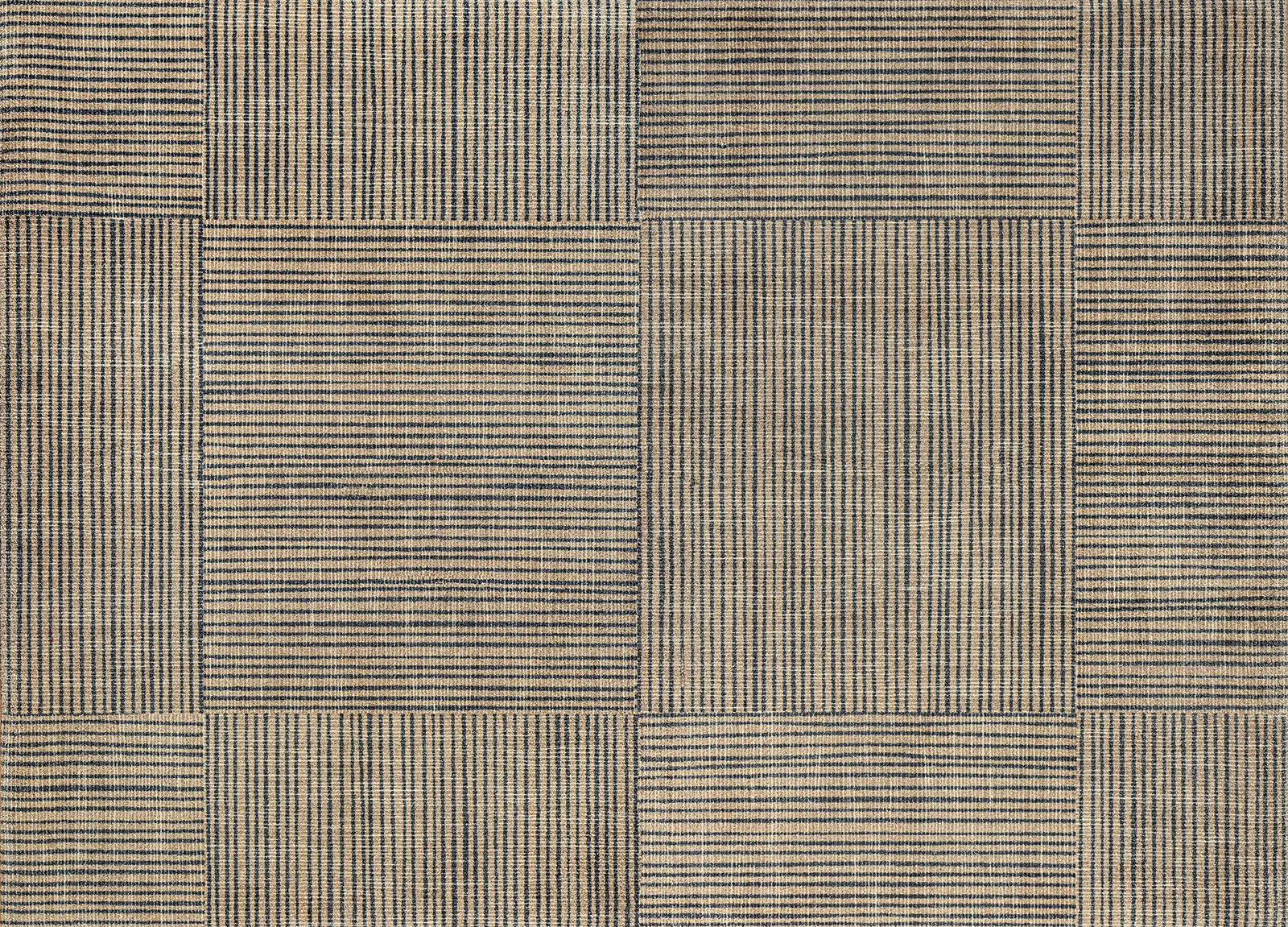 Sauberlaufmatte Canvas, ohne Gummirand, beige/grau, 170 x 240 cm, Draufsicht