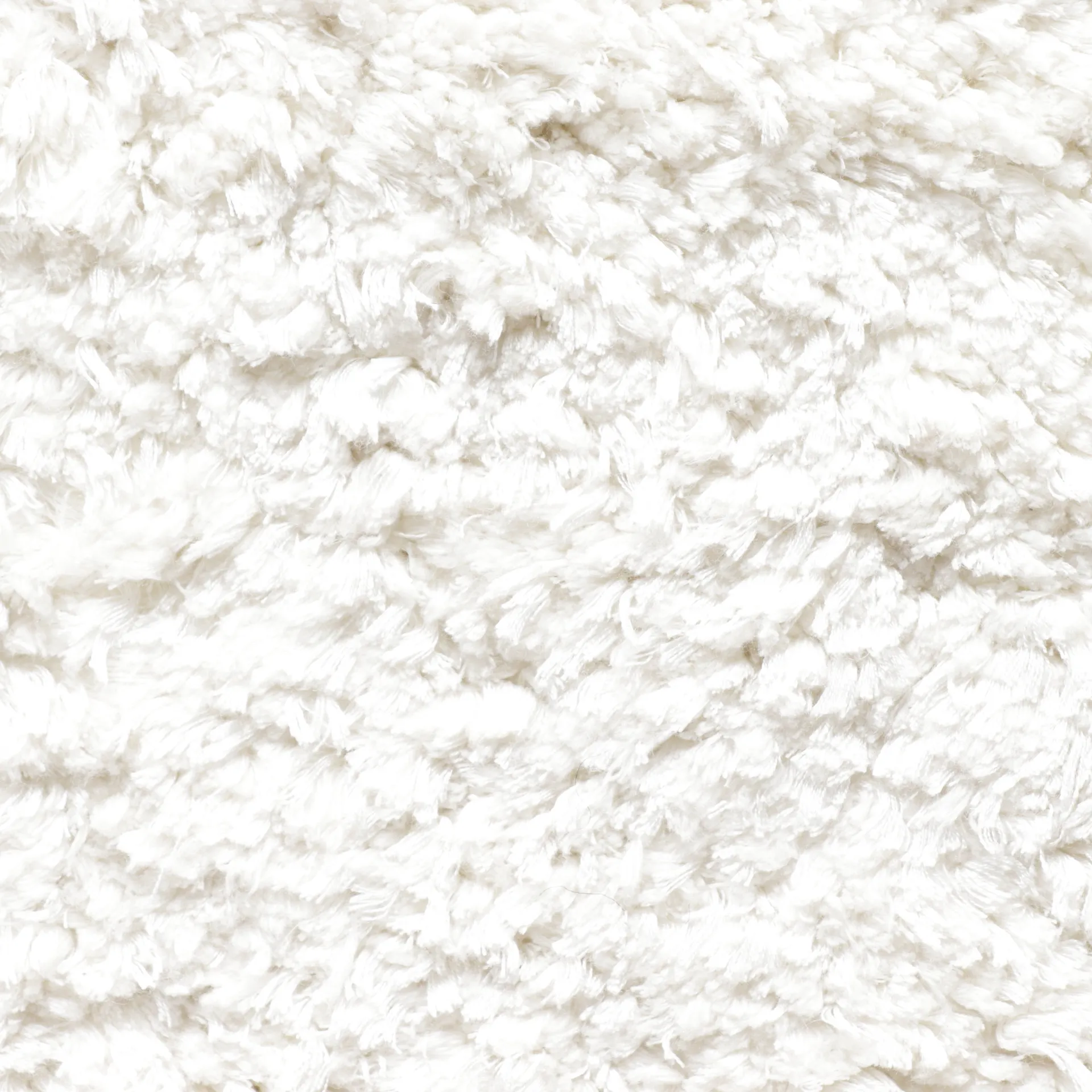 Dream Shaggy weiß, Natur Pur Kollektion, Cashmerewolle & Viscose, Detailaufnahme