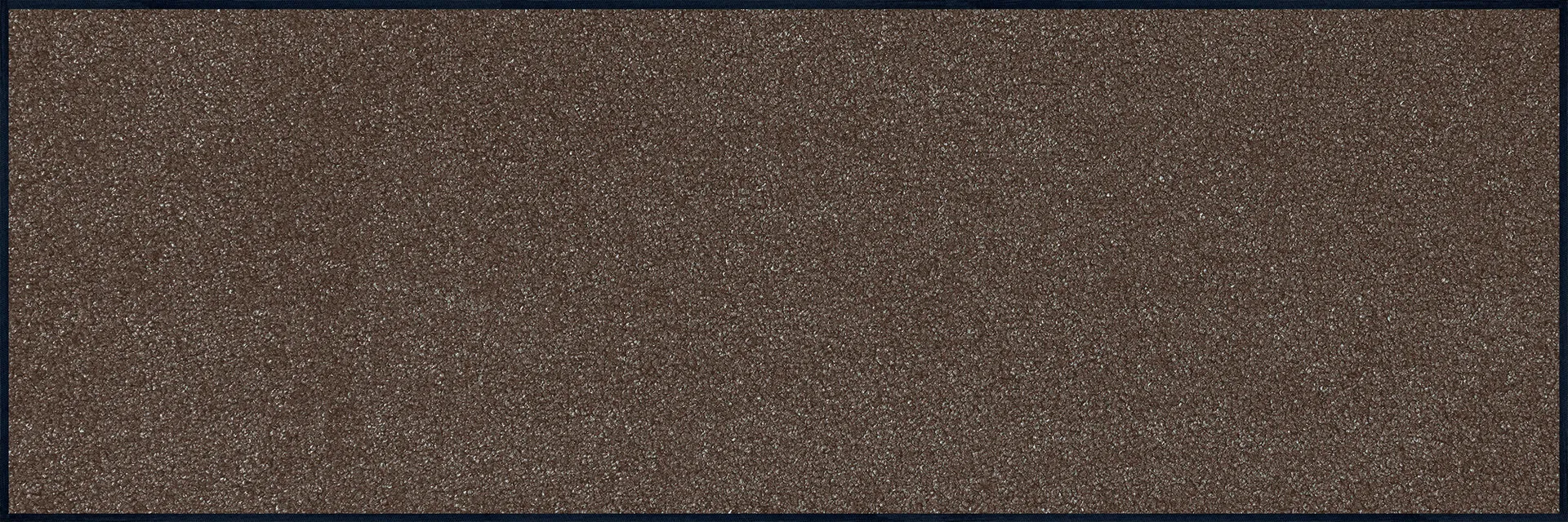 Fußmatte uni TC_Brown, Wash & Dry Trend Colour, 060 x 180 cm, Draufsicht