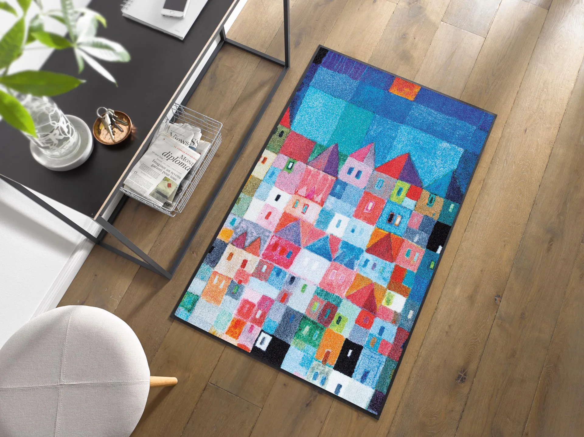 Fußmatte Colourful Houses