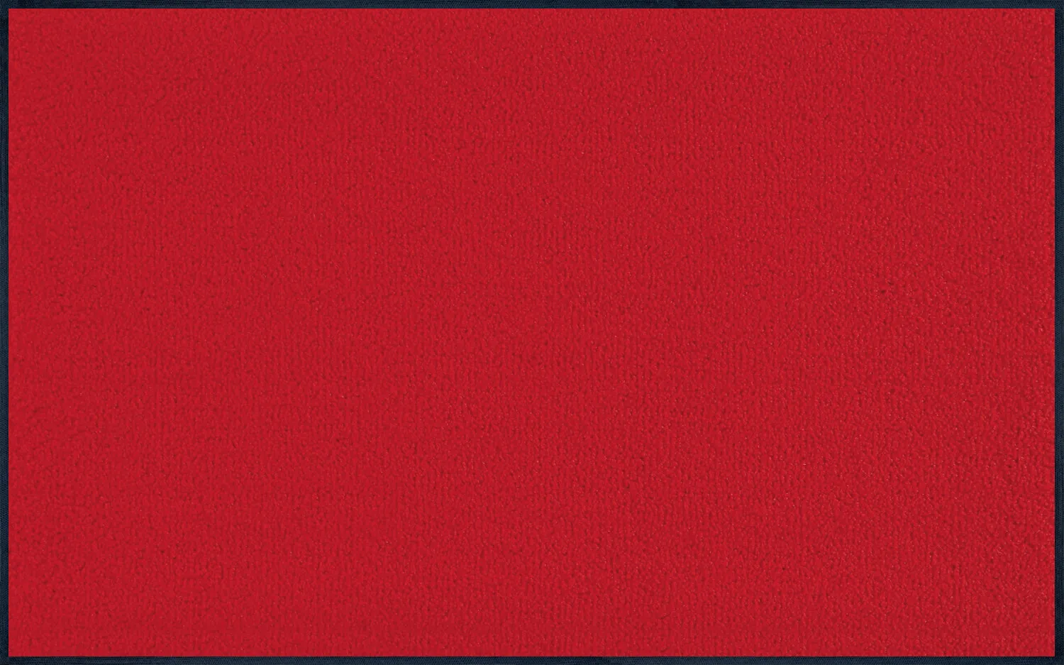 Fußmatte uni Scarlet, Wash & Dry Monocolour, 075 x 120 cm, Draufsicht