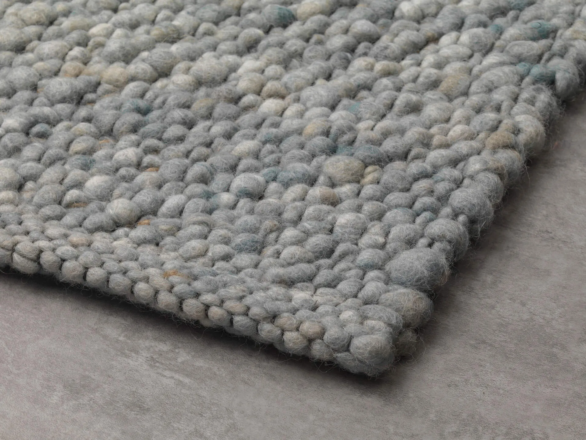 Handwebteppich Beat Swing, Paulig since 1750, Farbe 343, Detailansicht